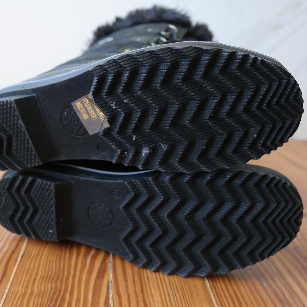 DREAM PAIRS Thinsulate Womens Winter Mid Calf Faux Fur Lined Snow Boots Size 10 - Picture 7 of 11